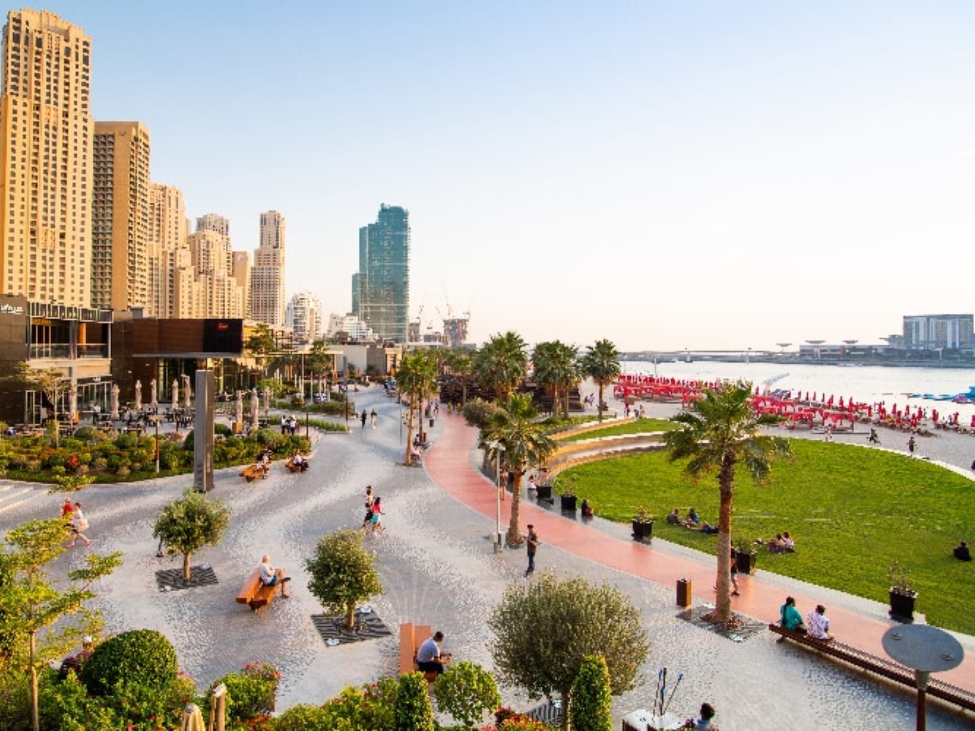 JBR Beach: la playa vibrante en el corazón de Dubái
